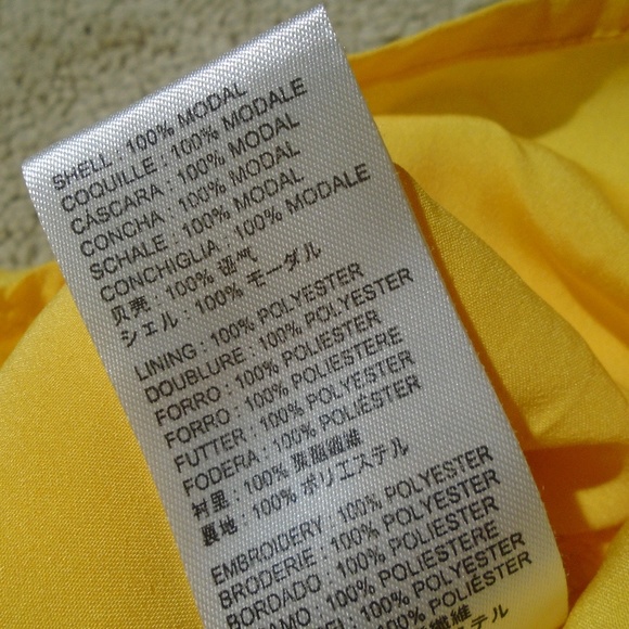 UO Yellow Tie-Back Swiss Dot Romper XS/S - Picture 6 of 6